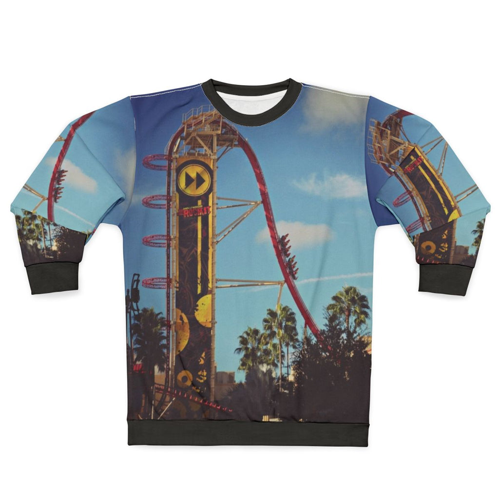 Universal Studios Orlando Rip Ride Rockit Roller Coaster Sweatshirt