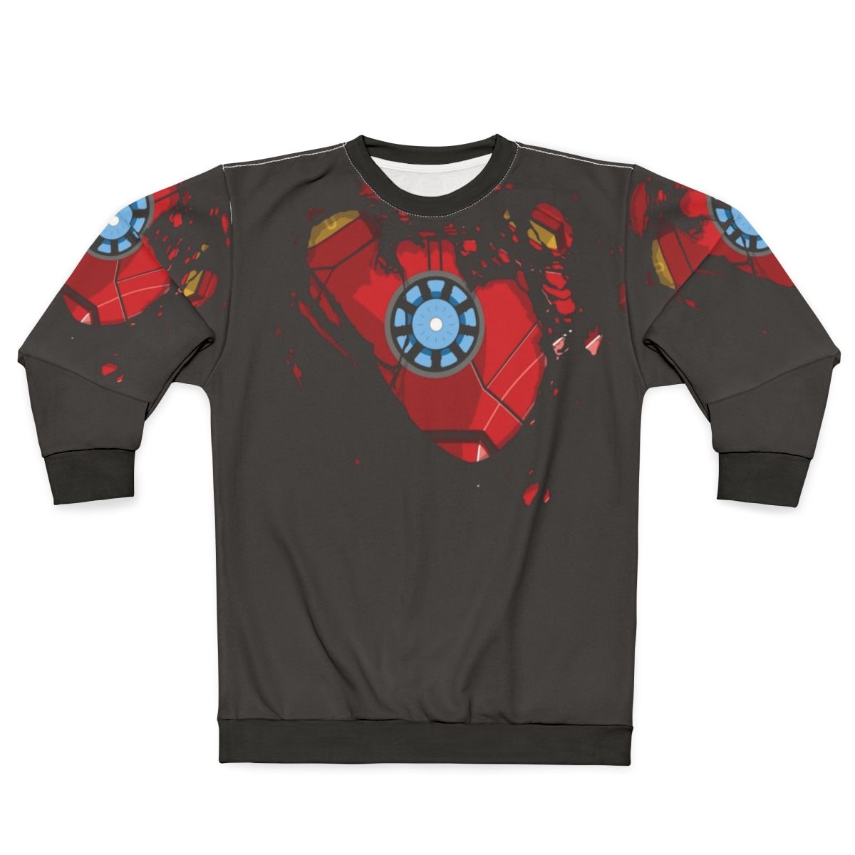 Ripped Reactor Sweatshirt - Marvel Iron Man Superhero Pop Culture