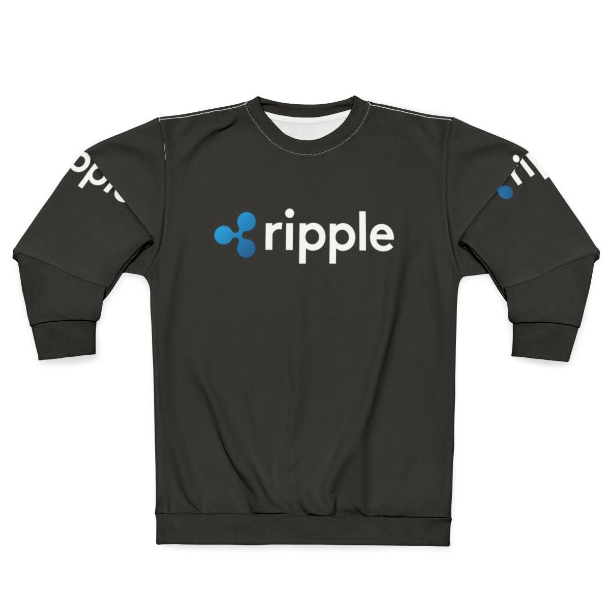Ripple XRP Crypto Sweatshirt with Ripplenet Logo