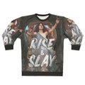 Rise and Slay Motivational Sweatshirt for Women