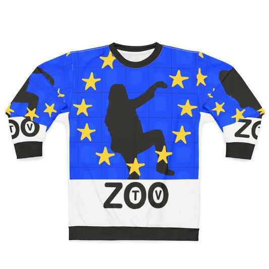 Rise From The Station U2 Achtung Baby Sweatshirt