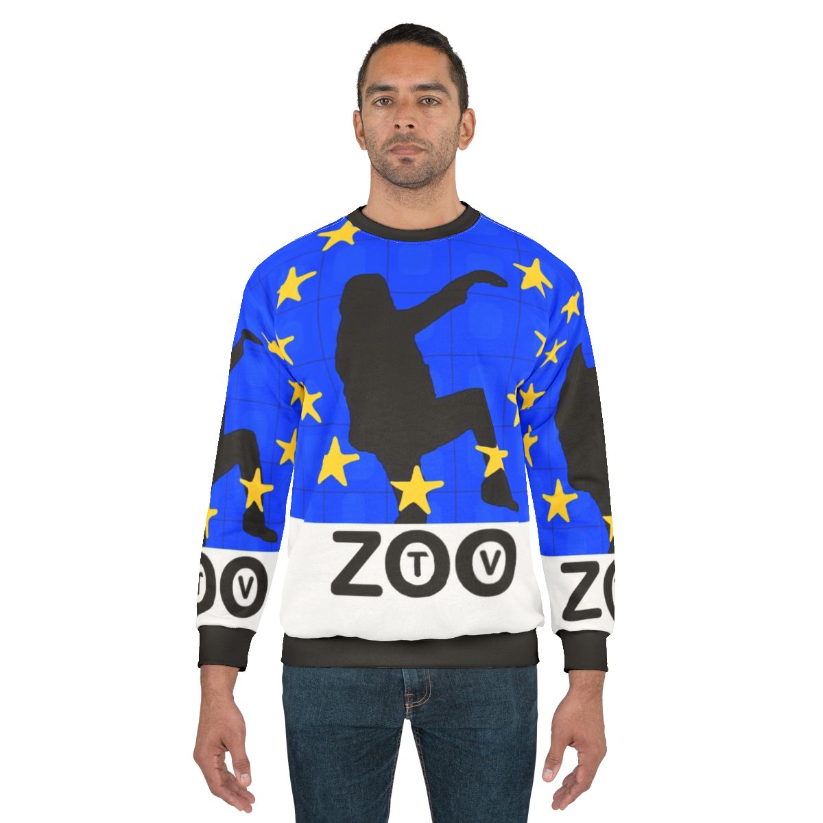Rise From The Station U2 Achtung Baby Sweatshirt