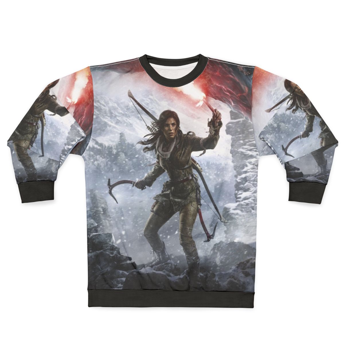 Rise of the Tomb Raider Sweatshirt featuring Lara Croft