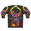 Rising Above Adversity Phoenix Volcano Graphic Sweatshirt