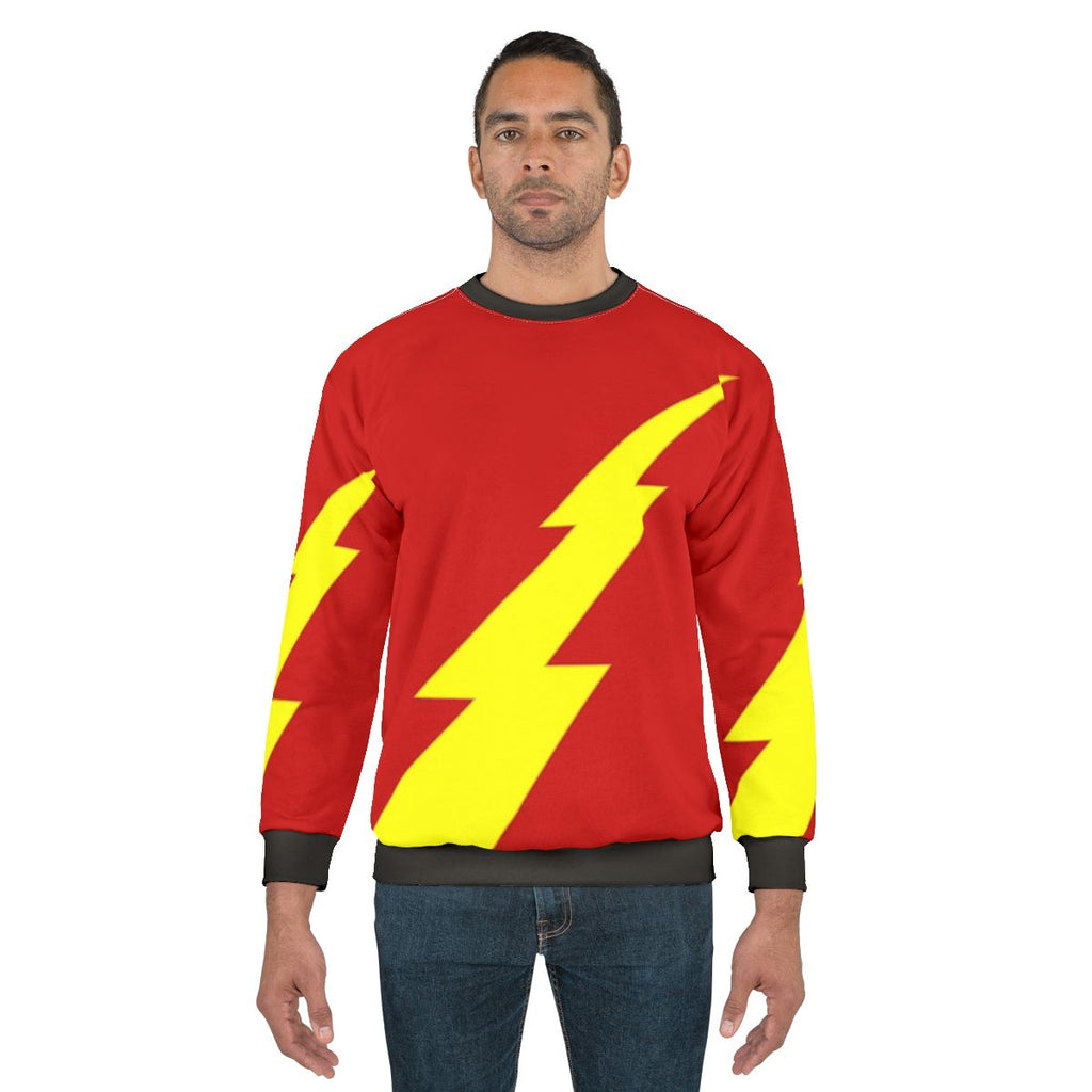Rising Lightning Sweatshirt - Superhero Sci-Fi Fantasy Comic Book