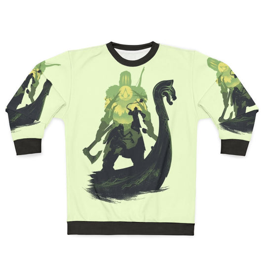 Eivor's River Raid Sweatshirt - Assassin's Creed Valhalla Gaming Apparel