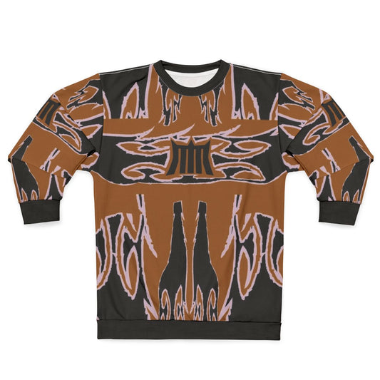Riveted sweatshirt featuring Tork from Acceleracers and Metal Maniacs designs