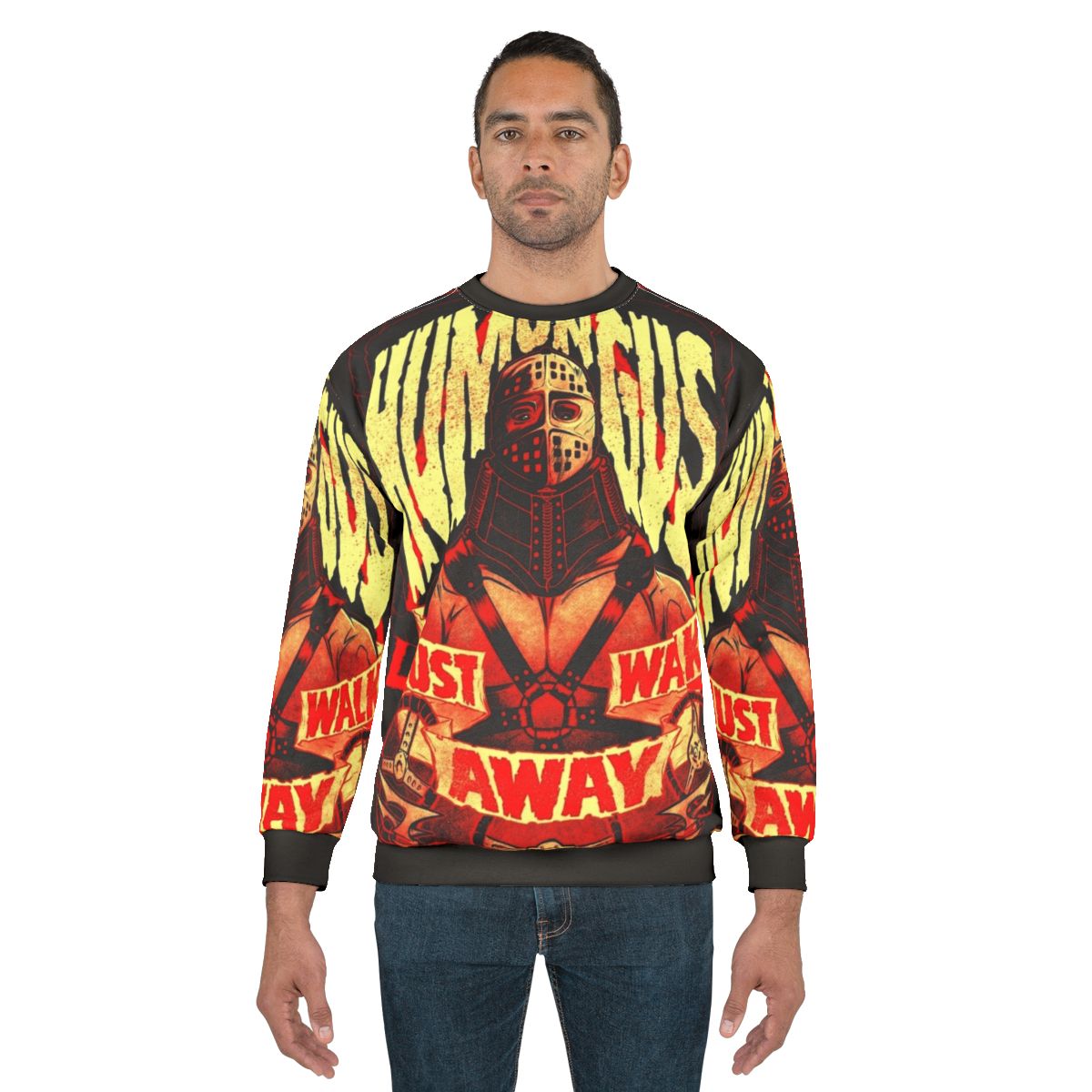 Post-Apocalyptic "Road Warrior" Lord Humungus Graphic Sweatshirt