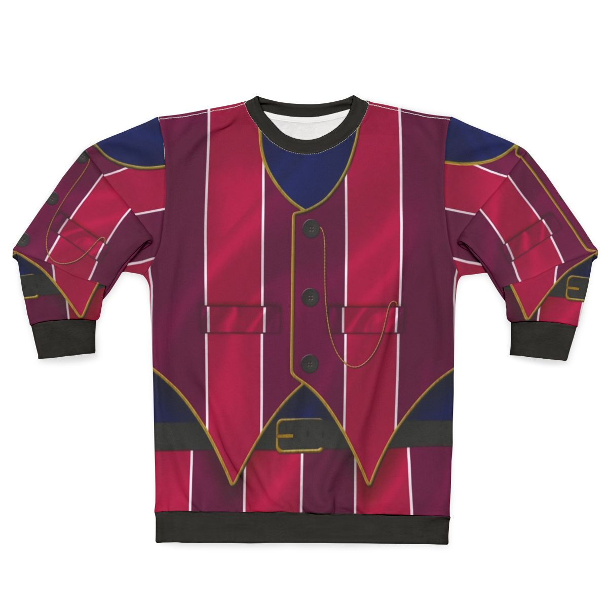 Robbie S Waistcoat Sweatshirt - Lazytown Inspired Charity Meme