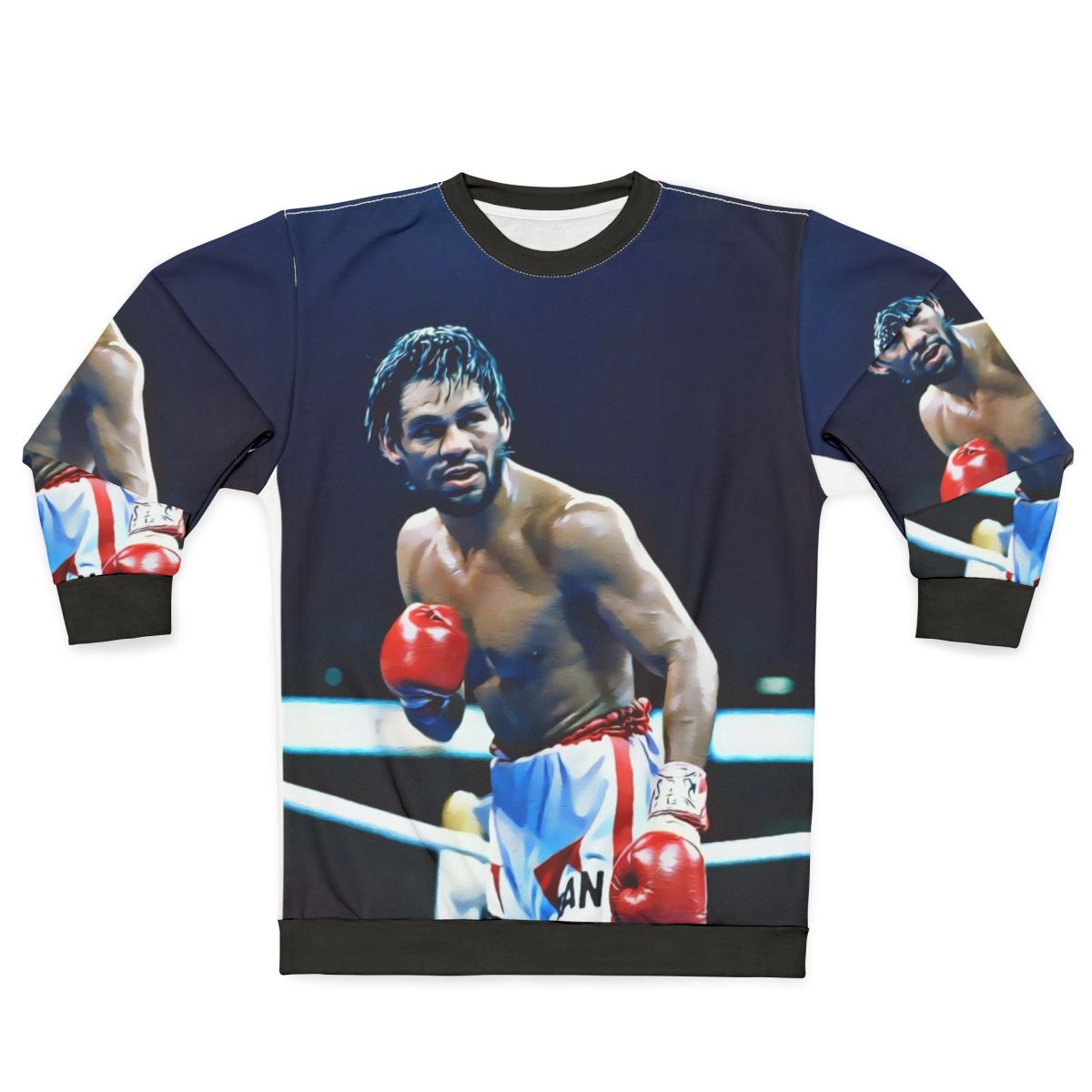 Roberto Duran "Hands of Stone" Boxing Sweatshirt