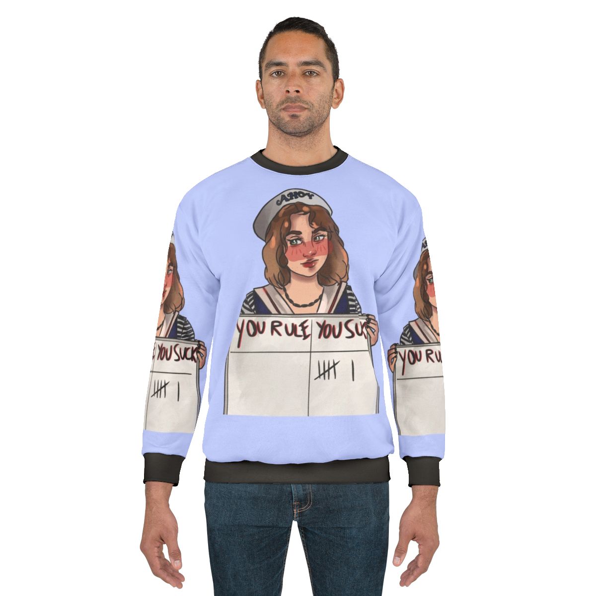 Robin from Stranger Things graphic sweatshirt