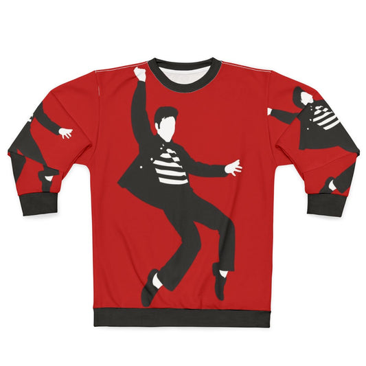 Minimalist Rock and Roll Jailhouse Elvis Sweatshirt