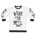 Avril Lavigne punk rock sweatshirt with music and skater girl design