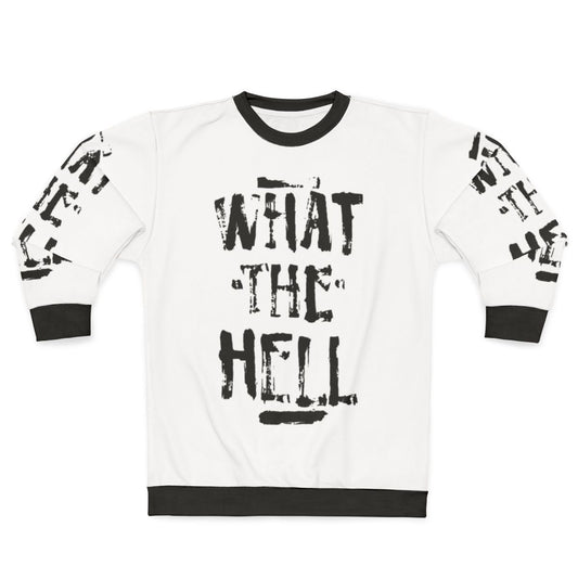 Avril Lavigne punk rock sweatshirt with music and skater girl design