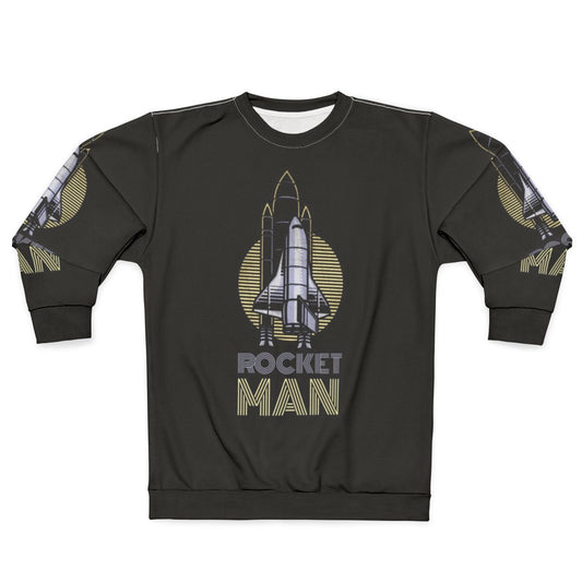 Retro 'Rocket Man' Elton John inspired sweatshirt