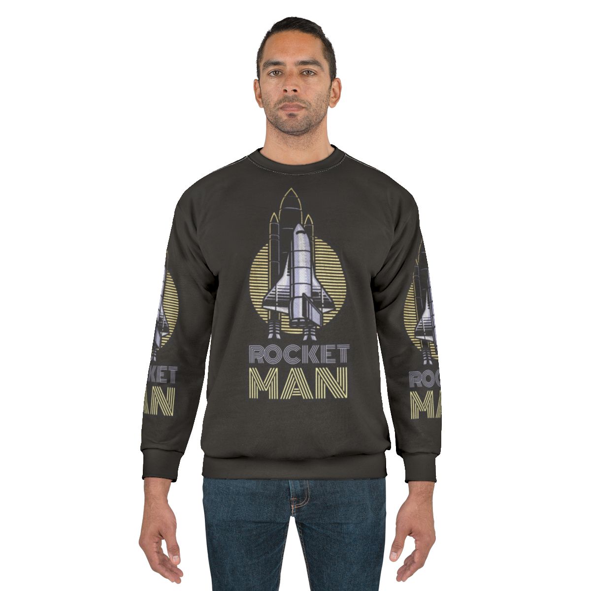 Retro 'Rocket Man' Elton John inspired sweatshirt