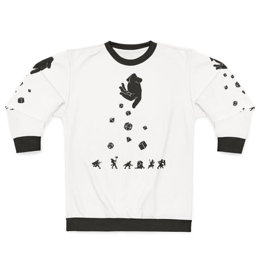 Rocks Fall Everyone Dice Dungeons & Dragons Sweatshirt
