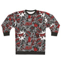 Roller Derby Slam Extreme Sports Pop Art Sweatshirt