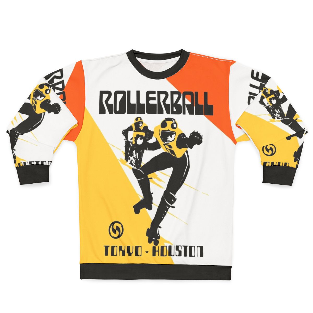 Retro Rollerball Tokyo V Houston Sci-Fi Horror Sweatshirt