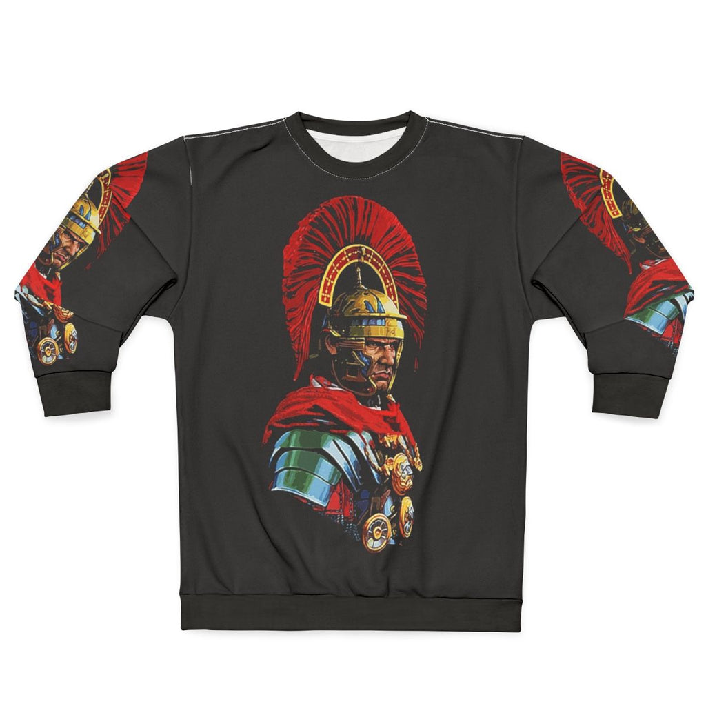 Roman centurion portrait sweatshirt