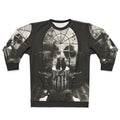 Room Skull Sweatshirt featuring a dark, gothic skull design
