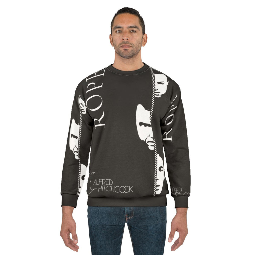 Vintage Alfred Hitchcock 'Rope' movie sweatshirt