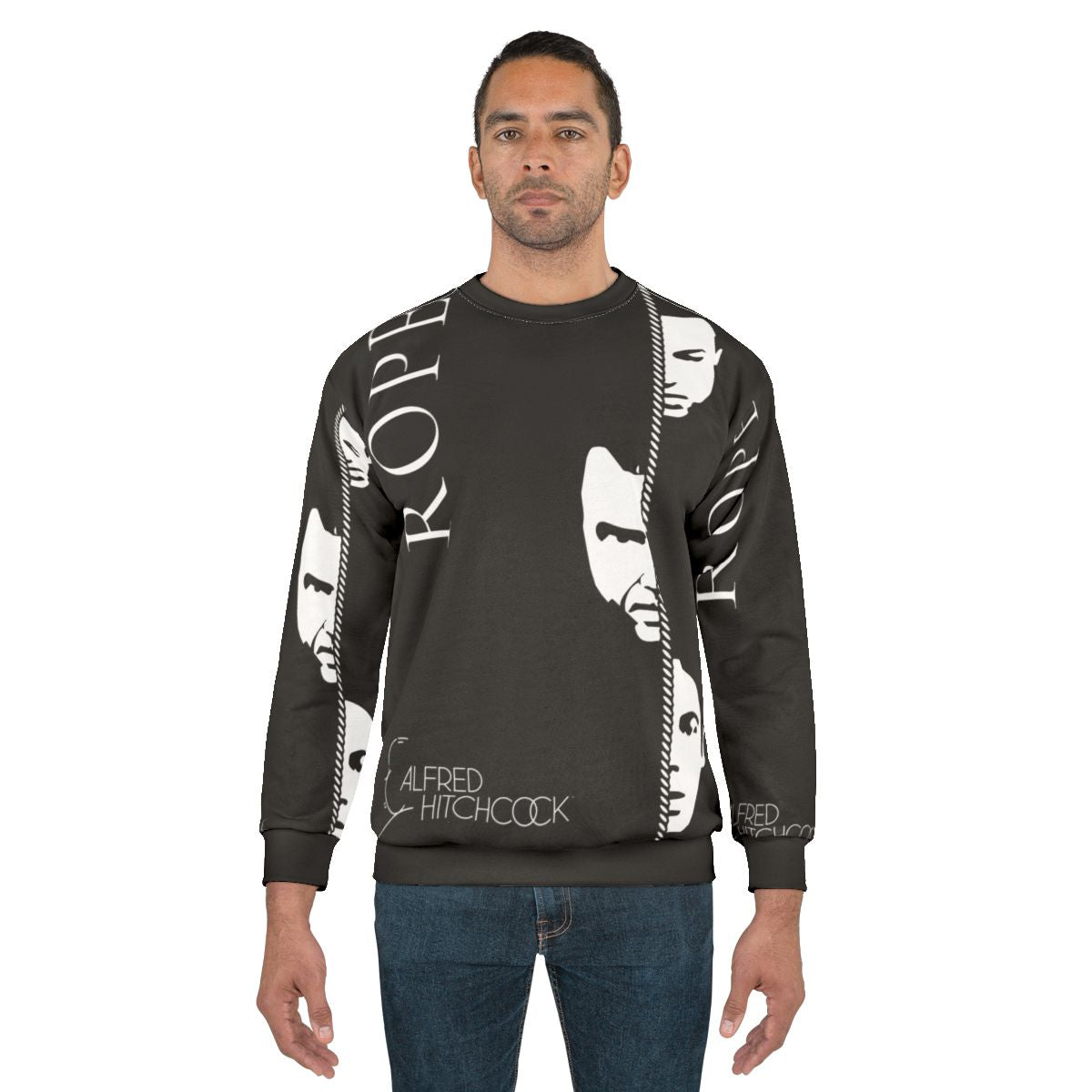 Vintage Alfred Hitchcock 'Rope' movie sweatshirt