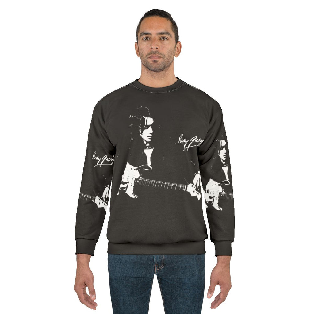 Rory Gallagher Irish Guitar Legend Sweatshirt
