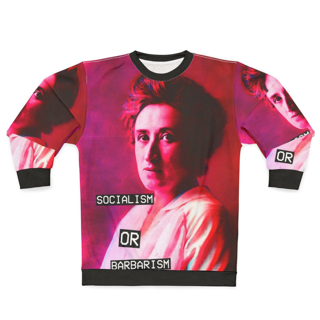 Rosa Luxemburg Anti Fascist Anarchist Sweatshirt