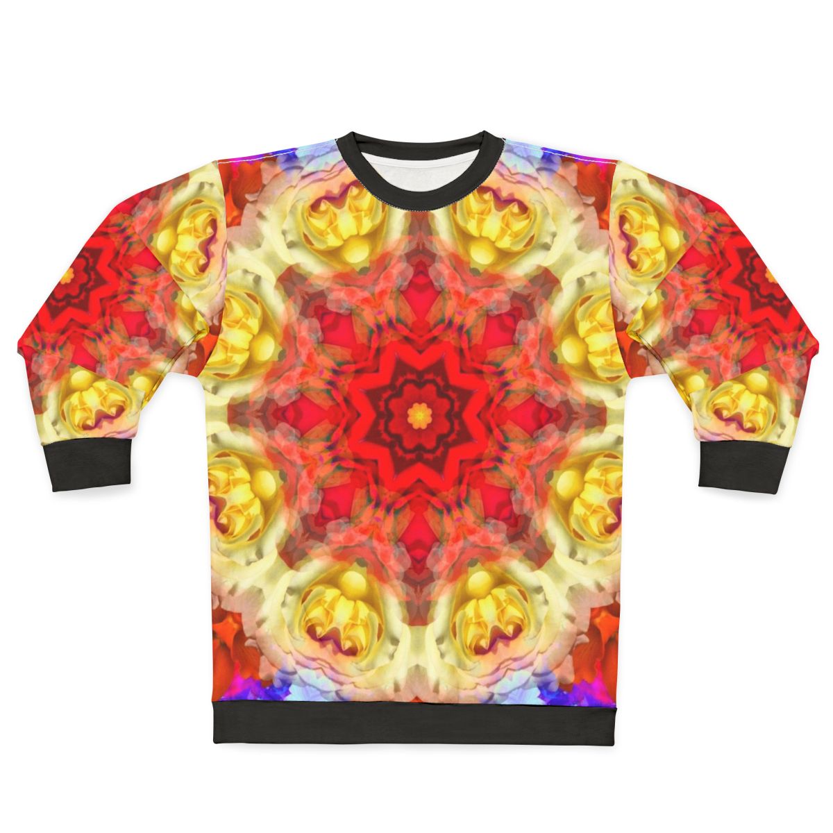 Rose Star of the Eighth Ray Spiritual Sweatshirt