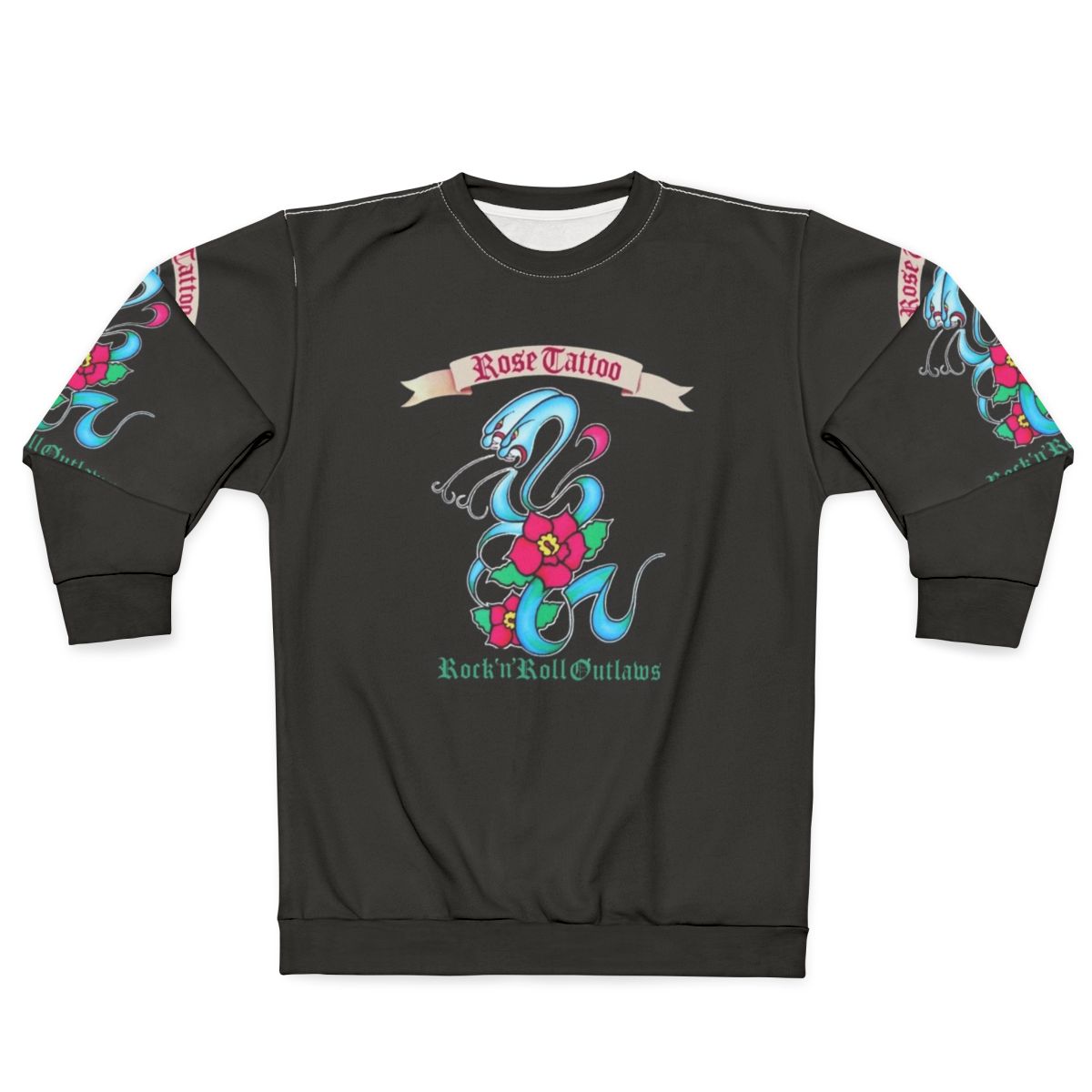 Rose Tattoo Music Sweatshirt