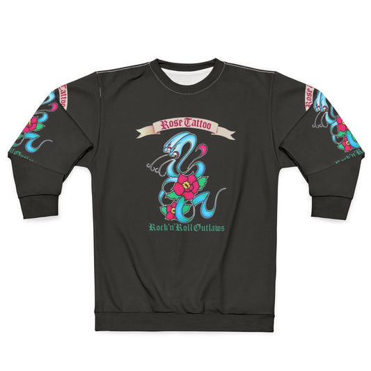 Rose Tattoo Music Sweatshirt