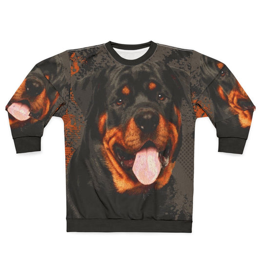 Rottweiler Metzgerhund Digital Art Sweatshirt