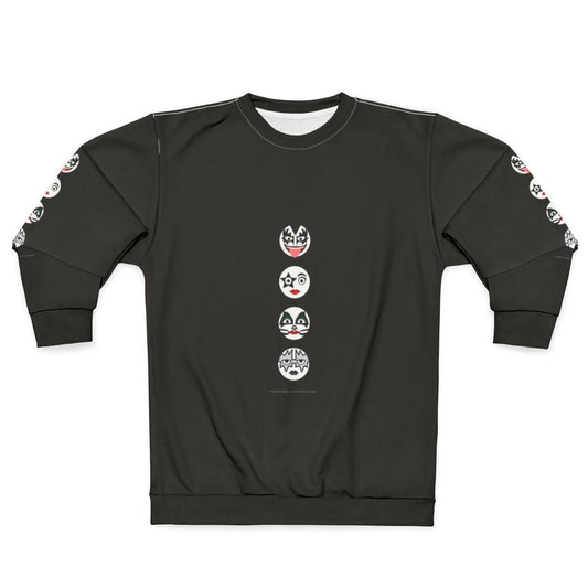 Kiss Band Merchandise Sweatshirt featuring Fan Art