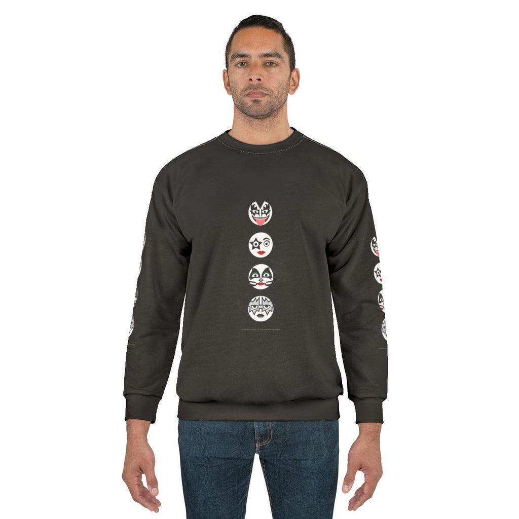 Kiss Band Merchandise Sweatshirt featuring Fan Art