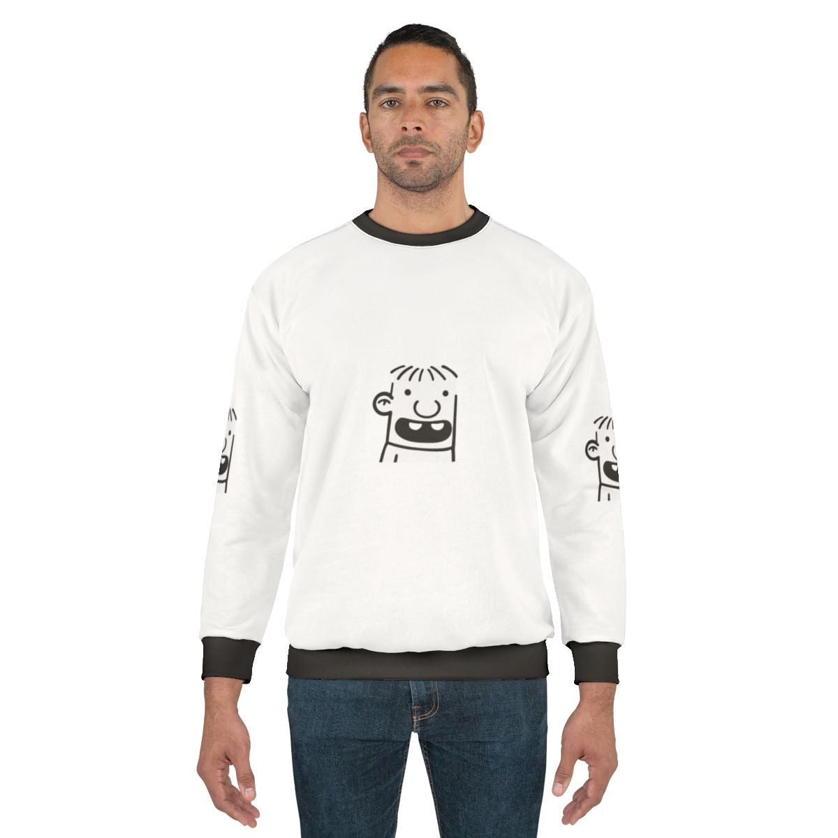 Rowley Jefferson from Diary of a Wimpy Kid graphic sweatshirt