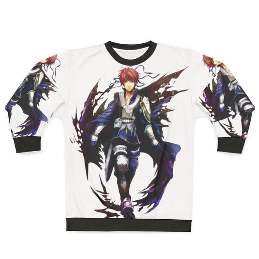Roy from Fire Emblem on a sweatshirt