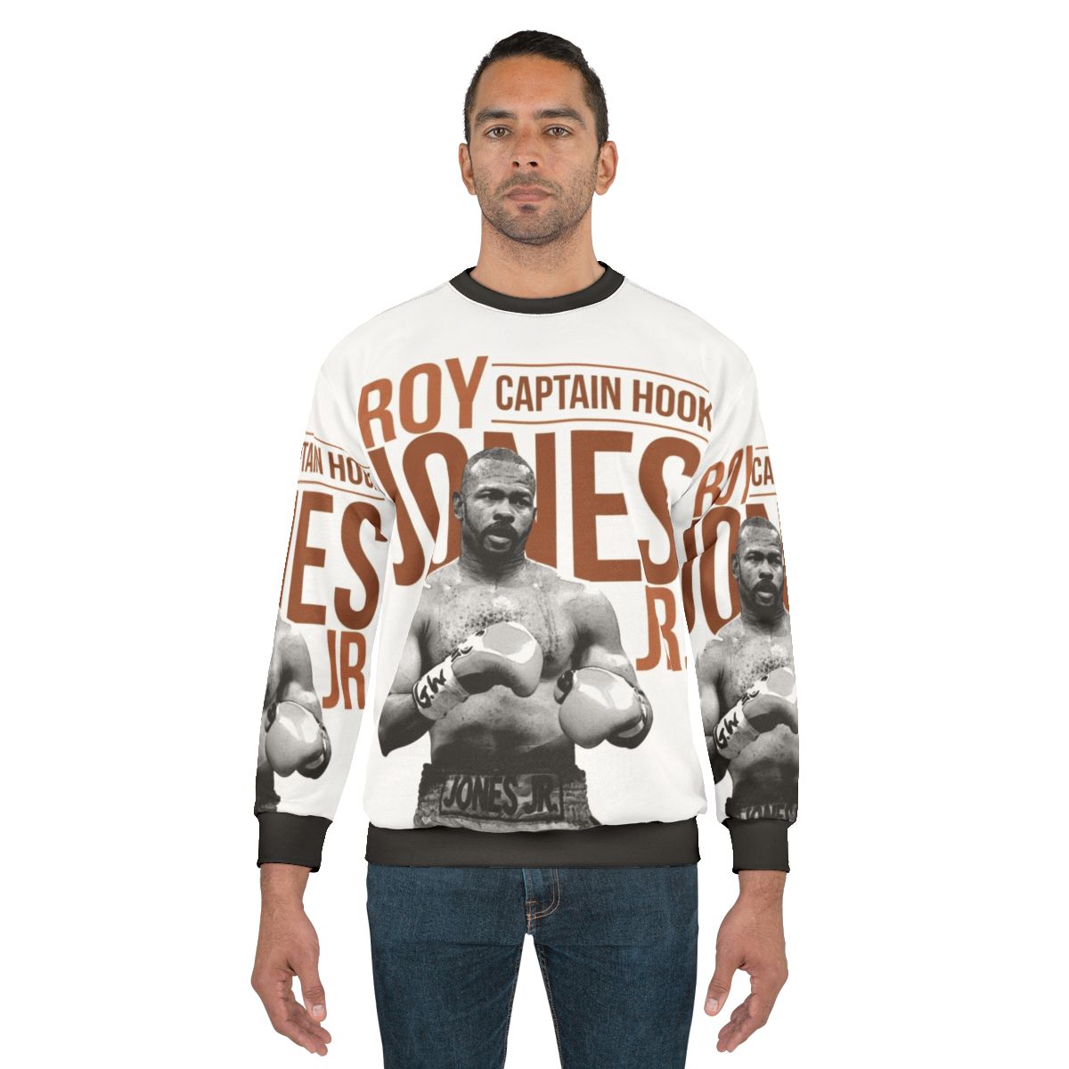 Roy Jones Jr. Boxing Heavyweight Sweatshirt