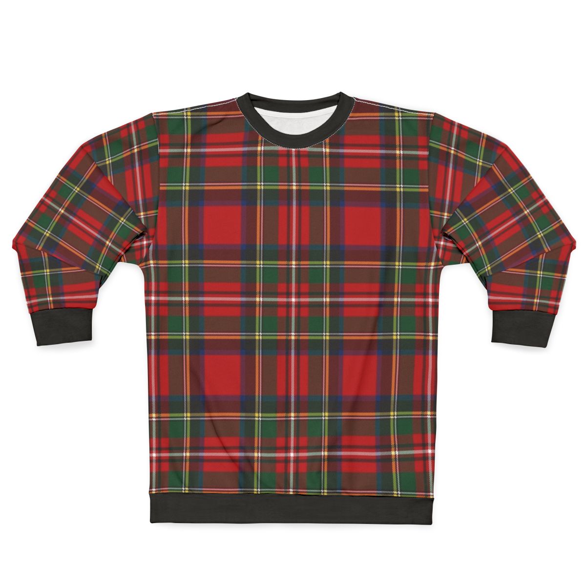 Royal Stewart Scottish Tartan Plaid Sweatshirt