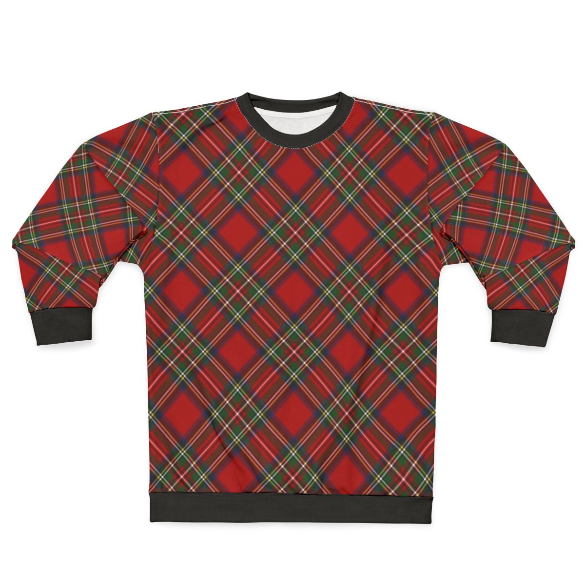 Royal Stewart Tartan Plaid Sweatshirt