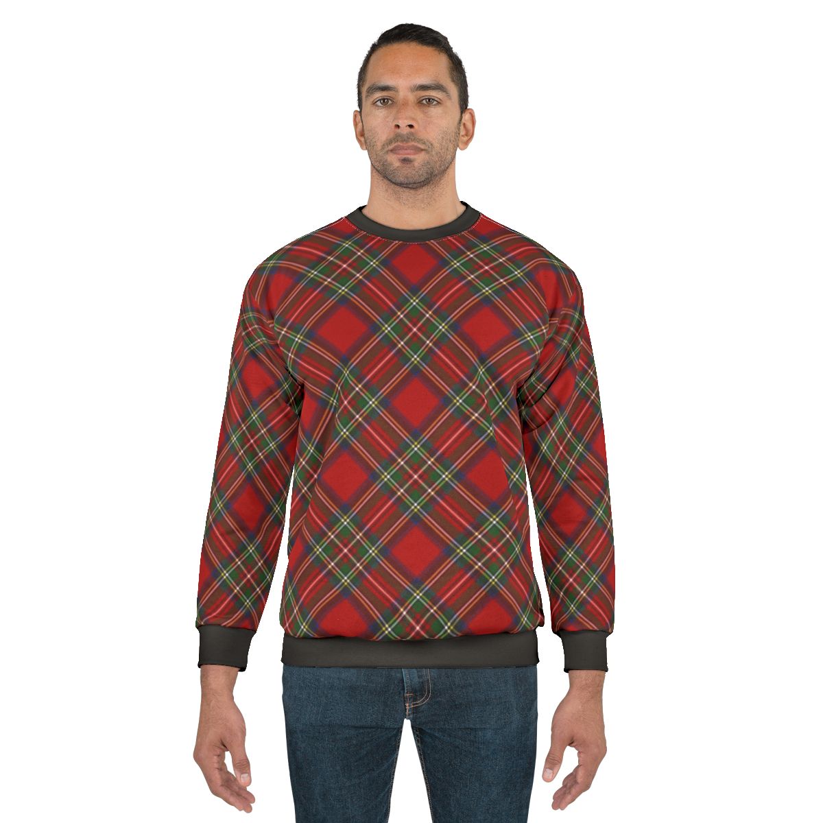 Royal Stewart Tartan Plaid Sweatshirt