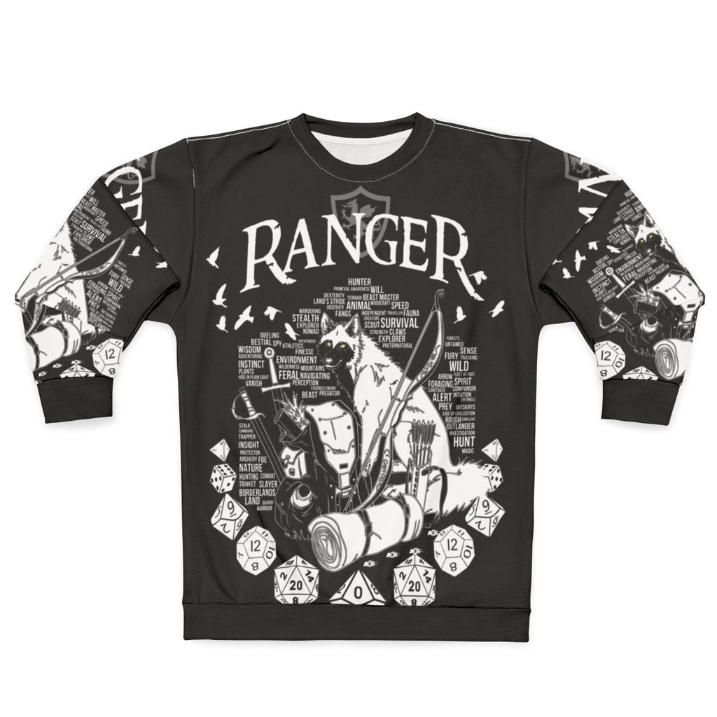 RPG Class Ranger White Sweatshirt