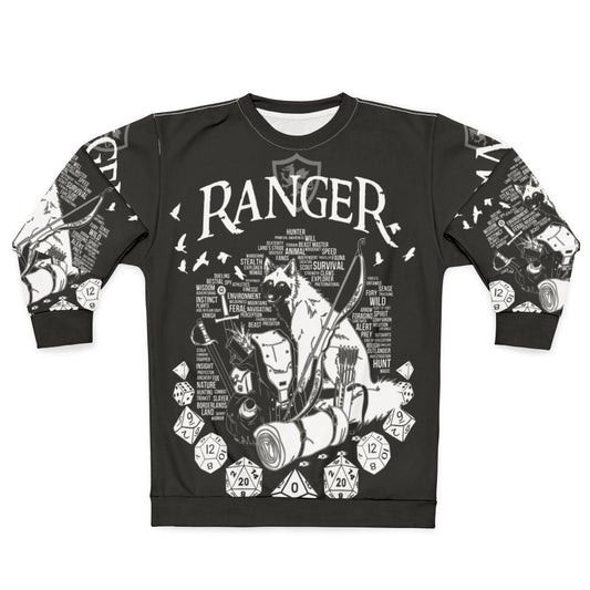 RPG Class Ranger White Sweatshirt