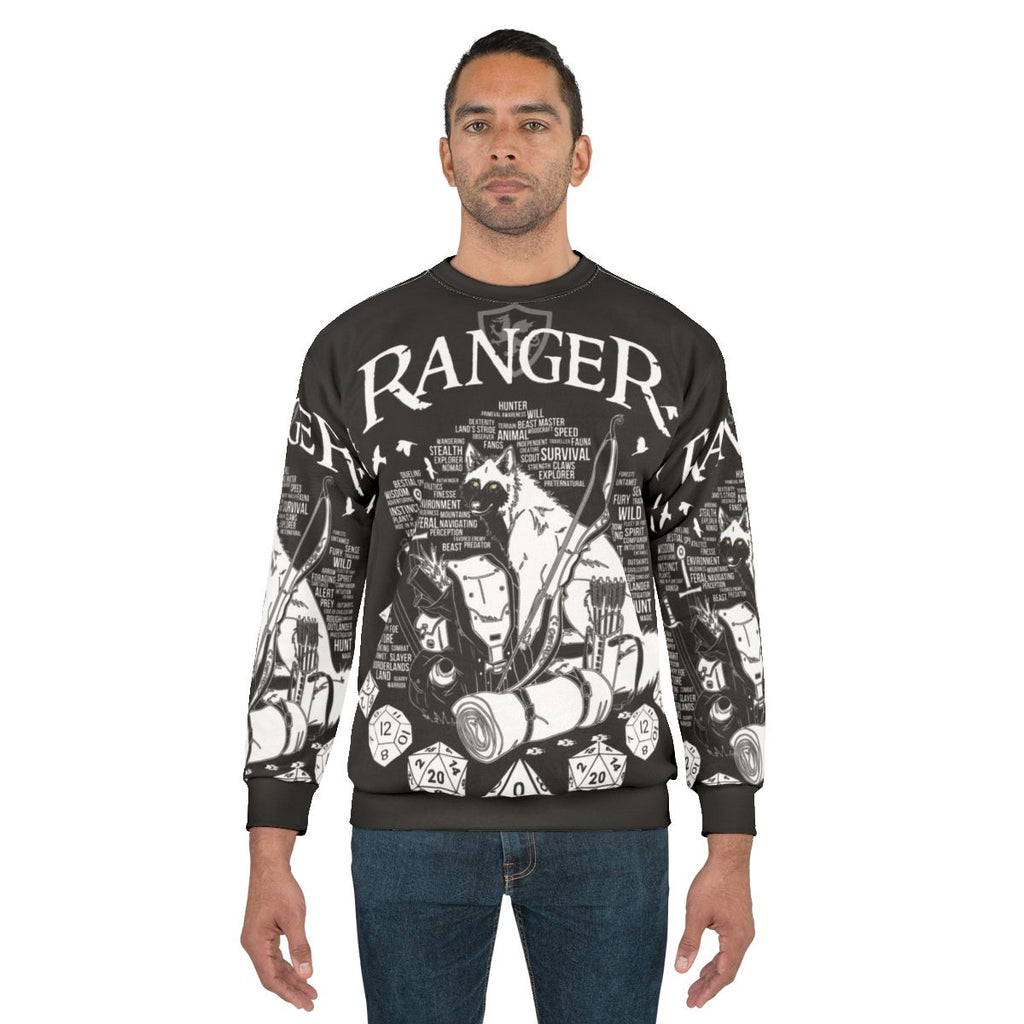 RPG Class Ranger White Sweatshirt