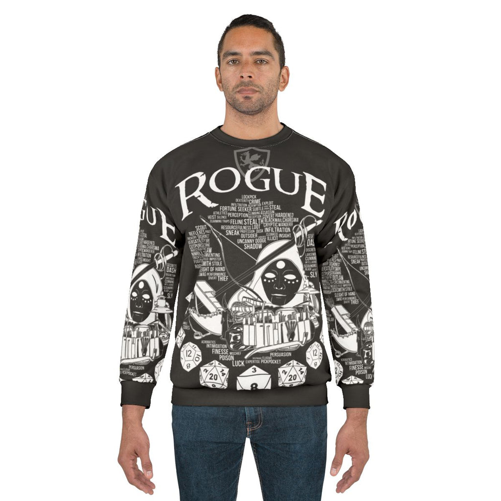 Rogue Class RPG Gaming Sweatshirt