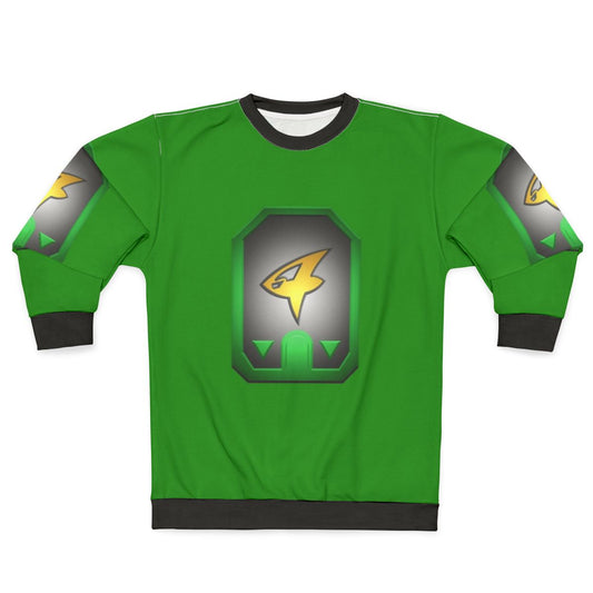 RPM Green Ranger Superhero Power Rangers Sweatshirt