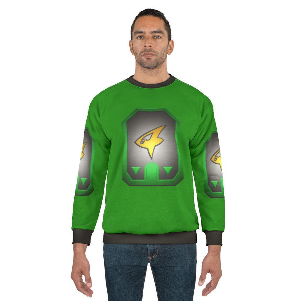 RPM Green Ranger Superhero Power Rangers Sweatshirt