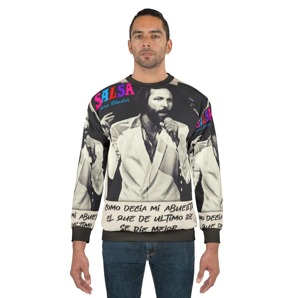 Ruben Blades Decisiones Salsa Music Sweatshirt