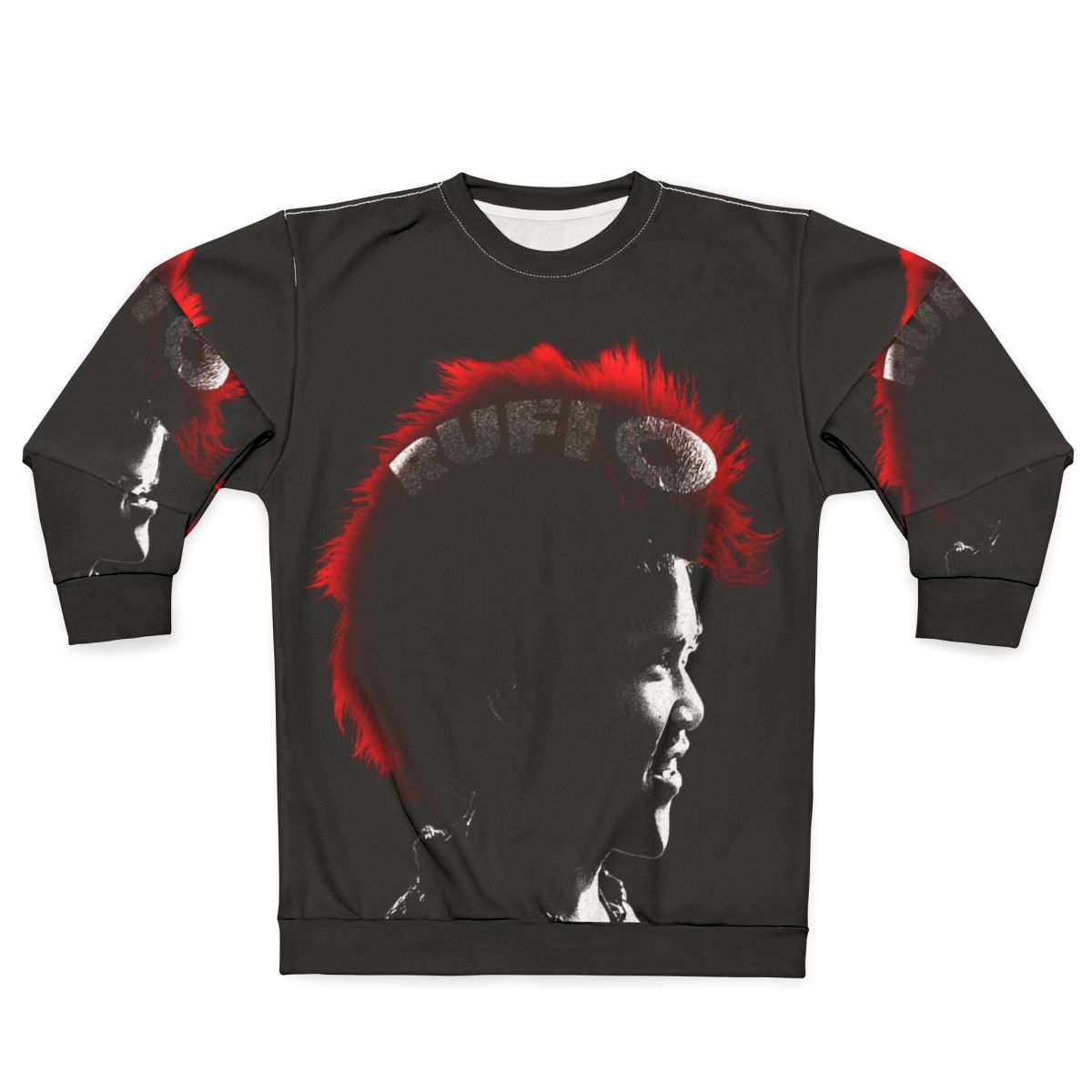 Rufio Sweatshirt with Peter Pan and Hook Design