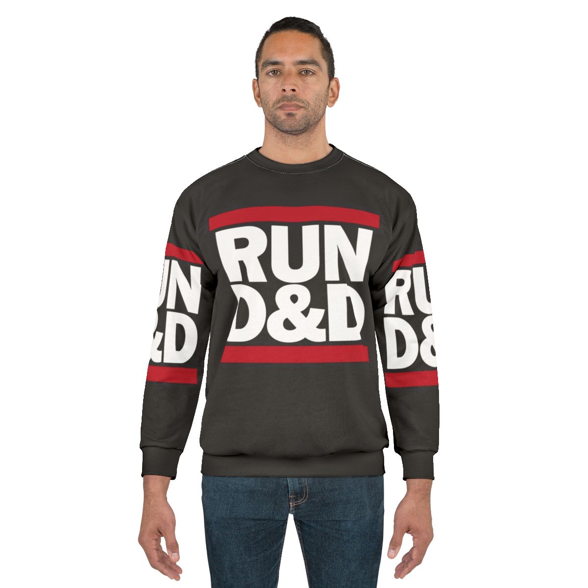 Dungeons and Dragons Sweatshirt with Fantasy RPG Design